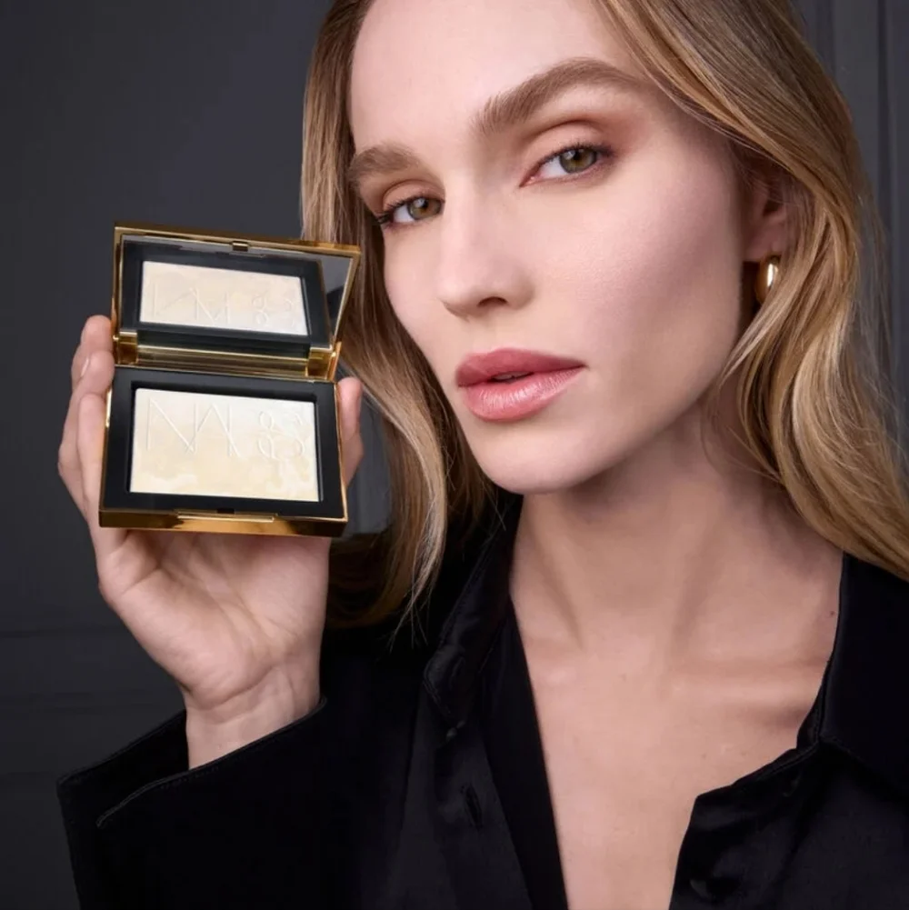 NARS Light Reflecting Pressed Setting Powder: Gold Dust, .35oz (Full Size), NIB